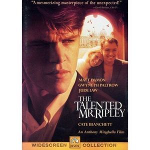 The Talented Mr Ripley DVD Widescreen R Matt Damon Miramax Studio